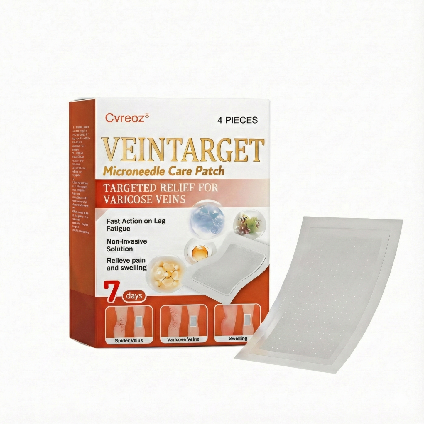🔥CHRISTMAS SALE: 60% OFF Today ONLY!🔥 Cvreoz® VeinTarget Microneedle Care Patch