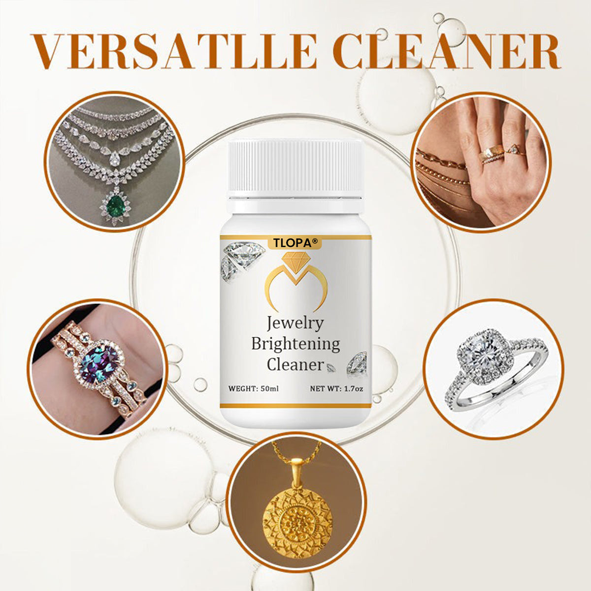 ⏰LIMITED TIME OFFER: 80% OFF🔥 TLOPA® Jewelry Brightening Cleaner