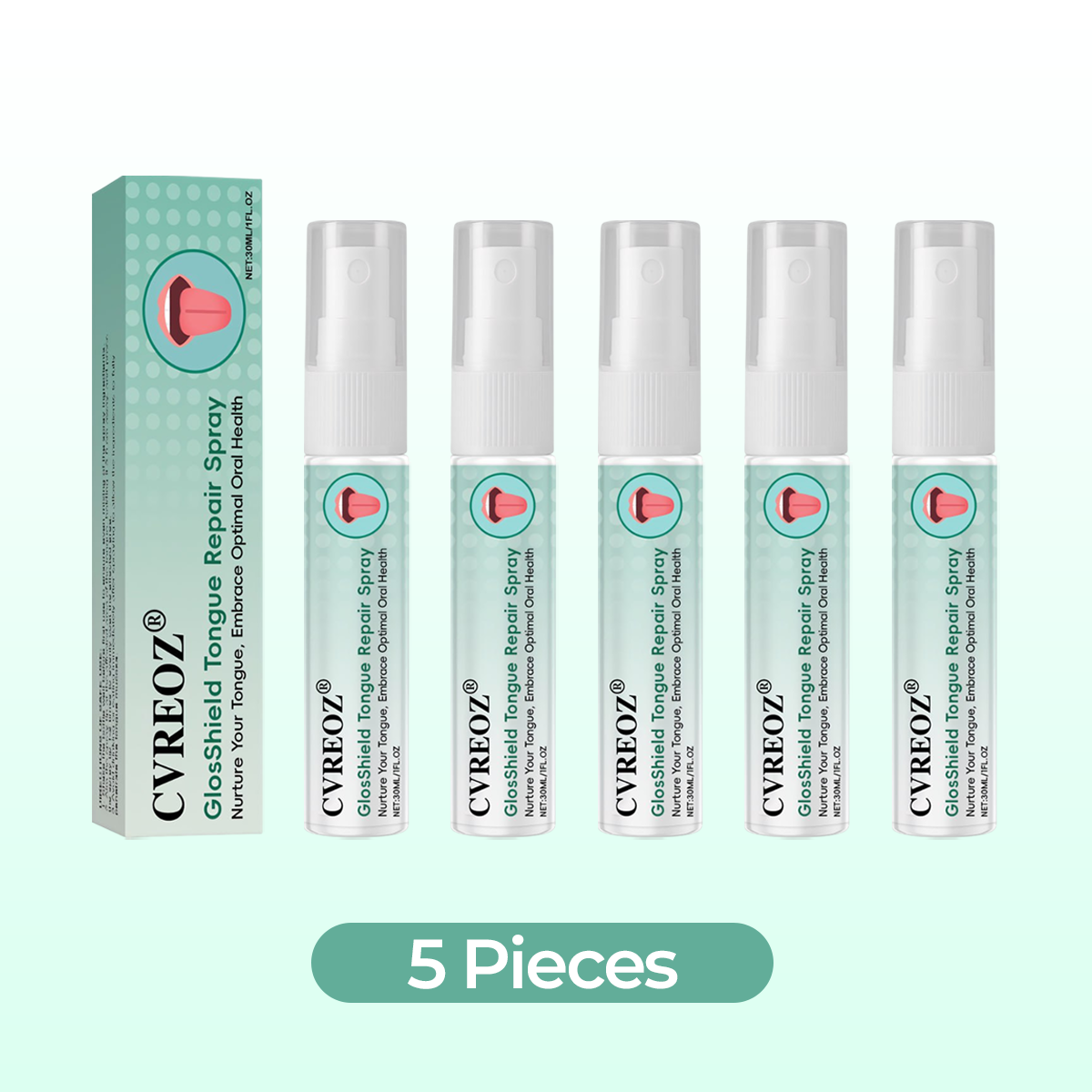 CVREOZ® GlosShield Tongue Repair Spray