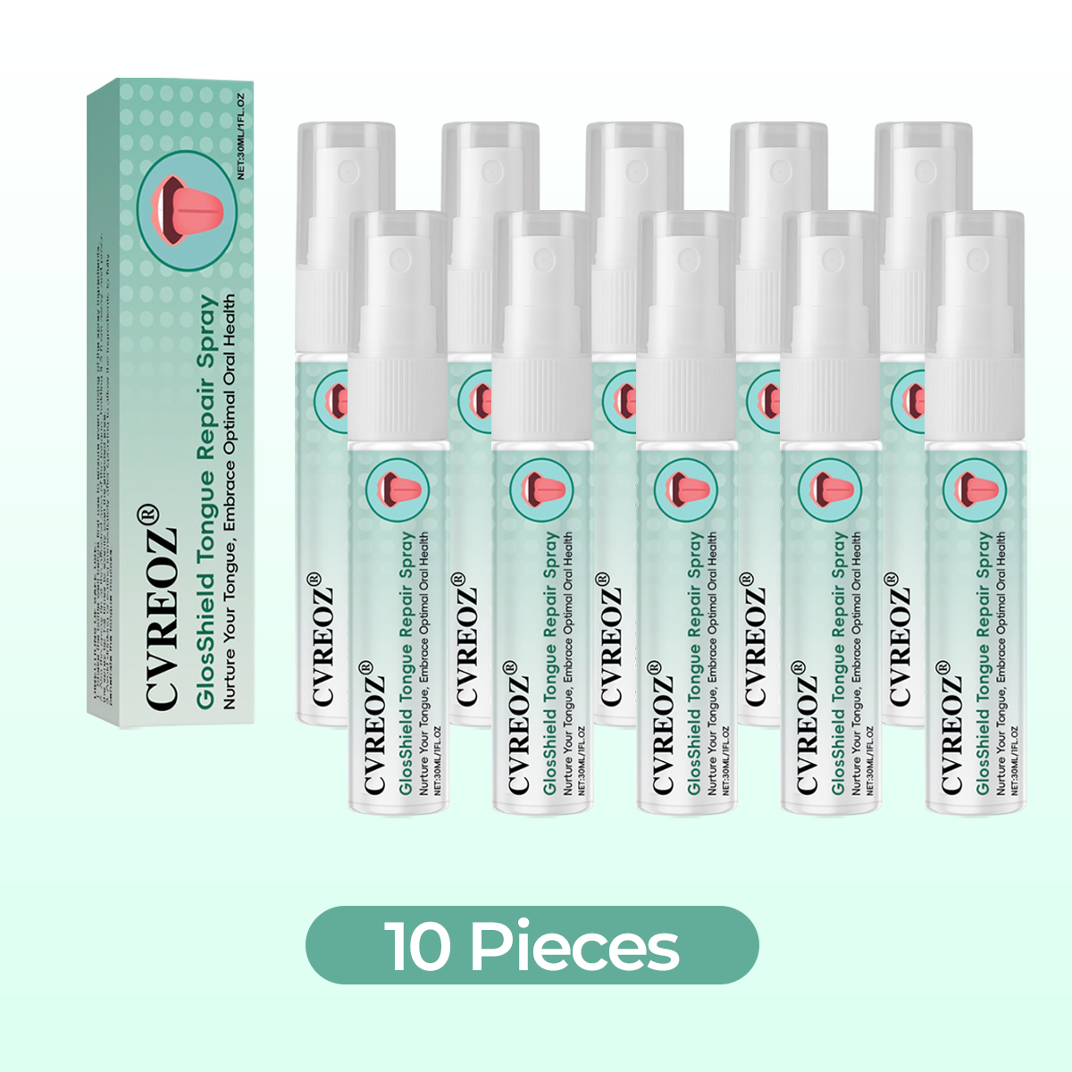 CVREOZ® GlosShield Tongue Repair Spray