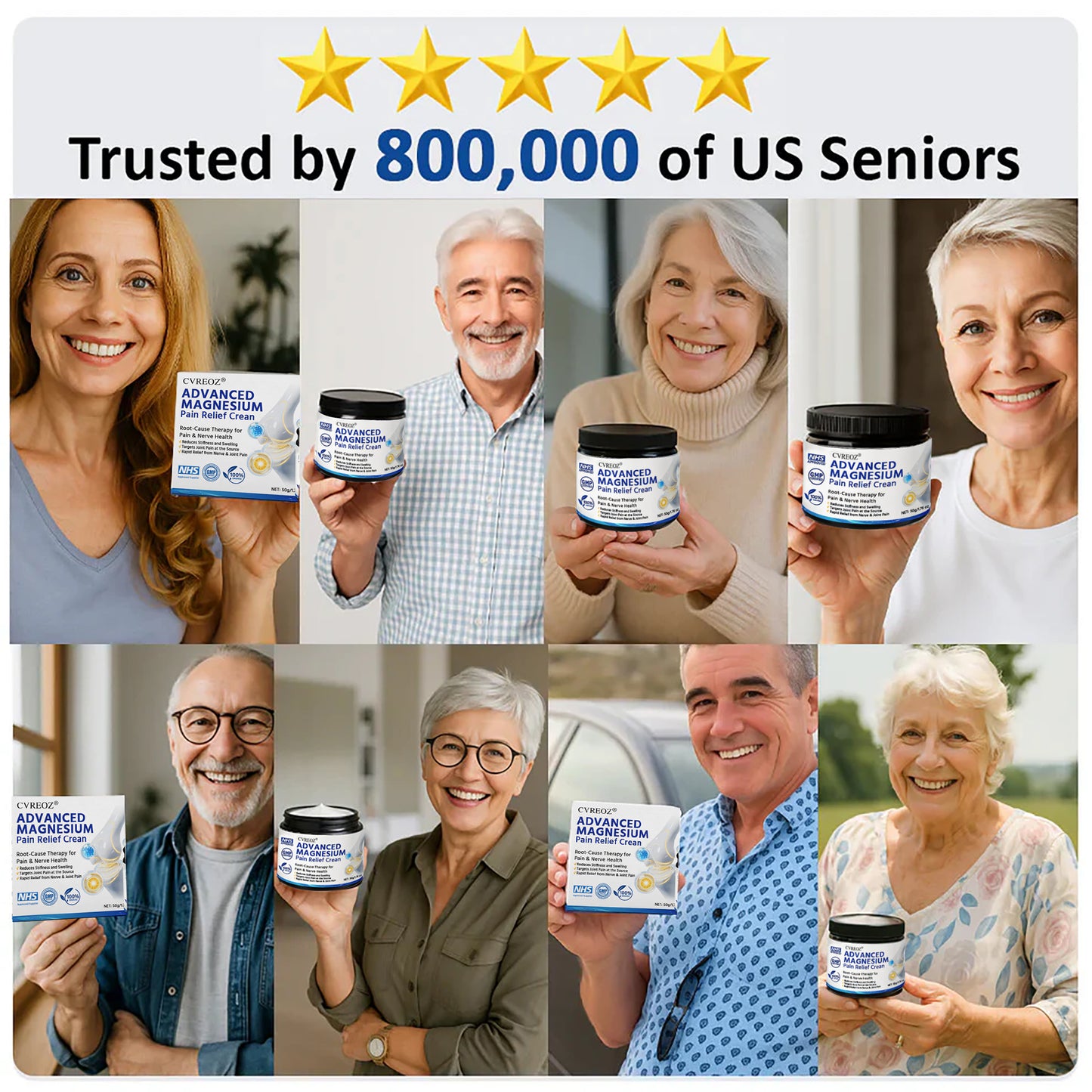 đ„Last Deal: 60% Offđ„ CVREOZÂź Advanced Magnesium Pain Relief Cream
