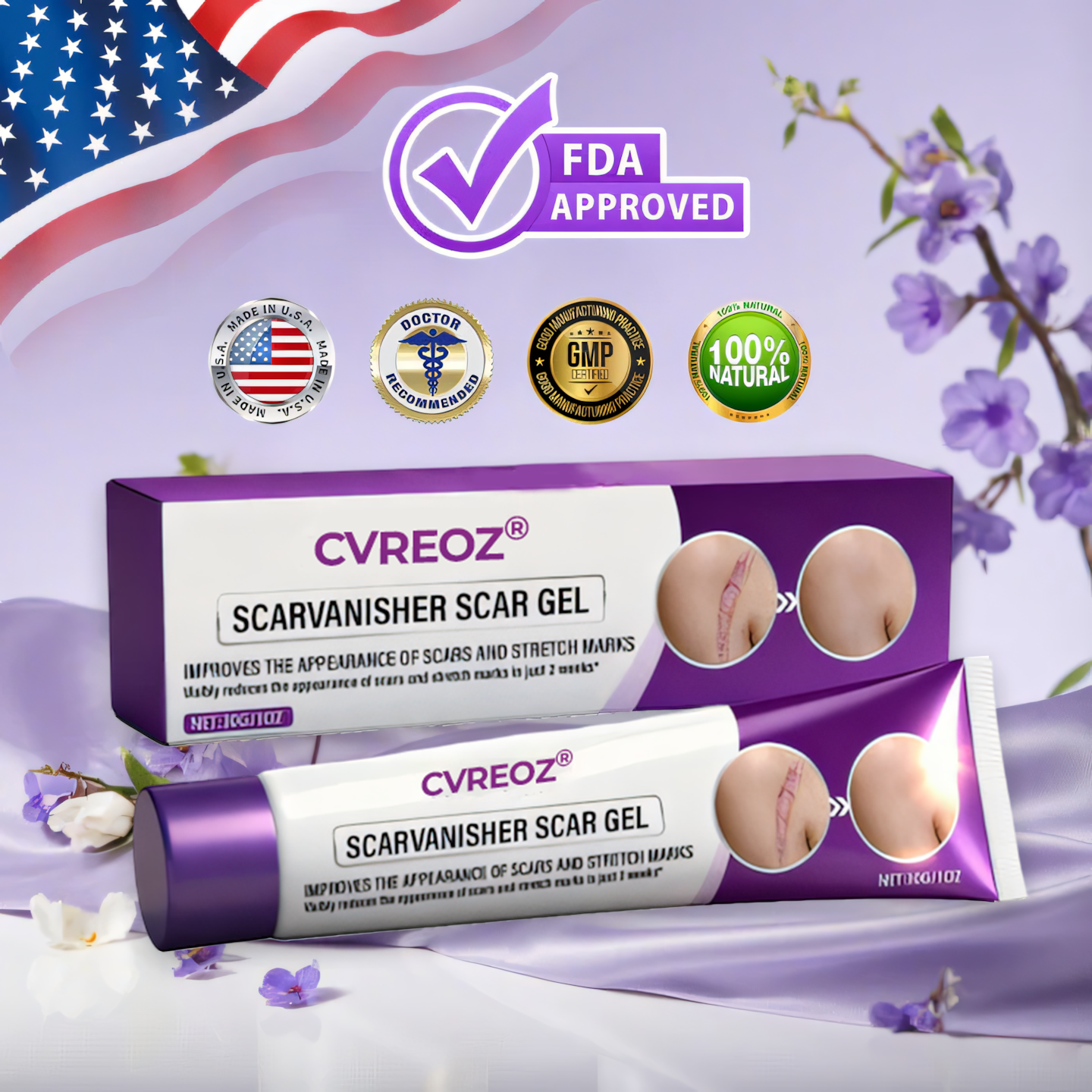 CvreozÂŽ ScarVanisher Scar Gel