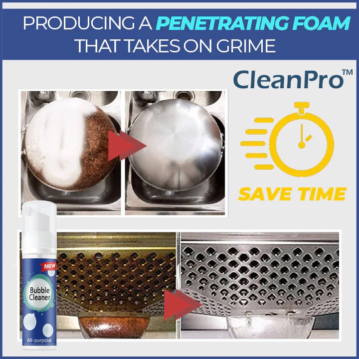 ⏰Last Day Promotion: 60% OFF🔥 Multi-Purpose Bubble Cleaning Spray