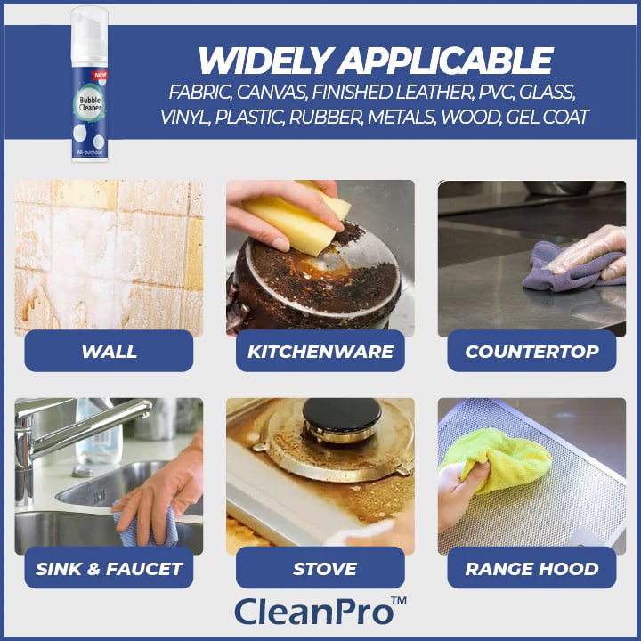 ⏰Last Day Promotion: 60% OFF🔥 Multi-Purpose Bubble Cleaning Spray