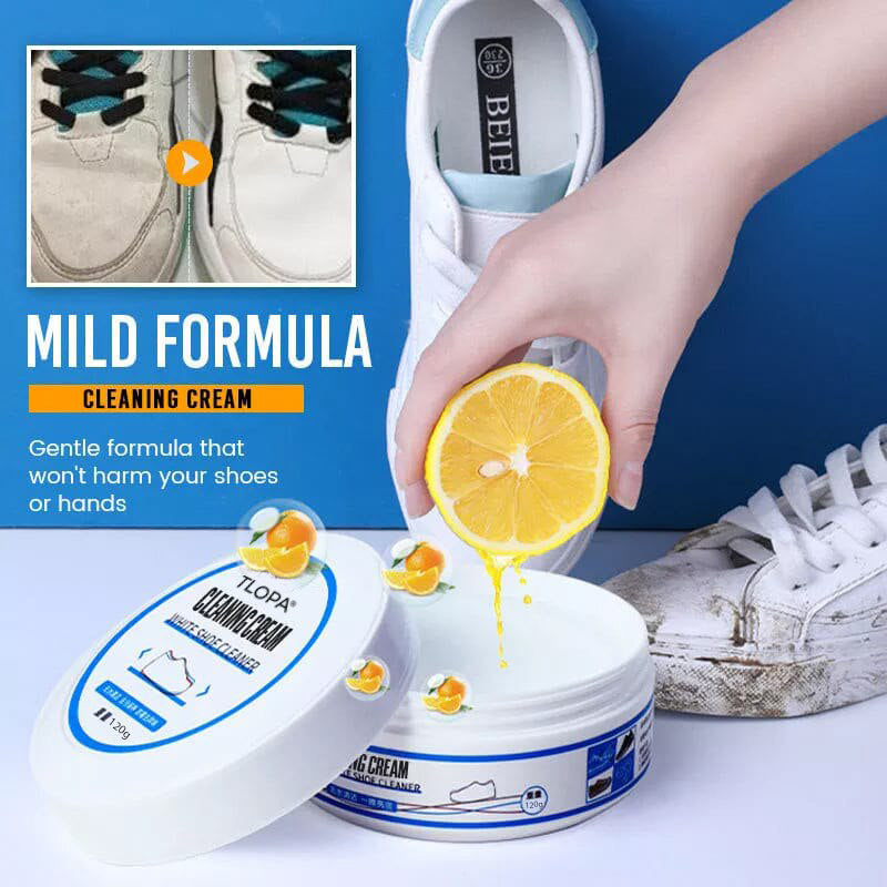 🍋 TLOPA® White Shoe Cleaning Cream 🍋 HOT SALE 70% OFF 🔥💥