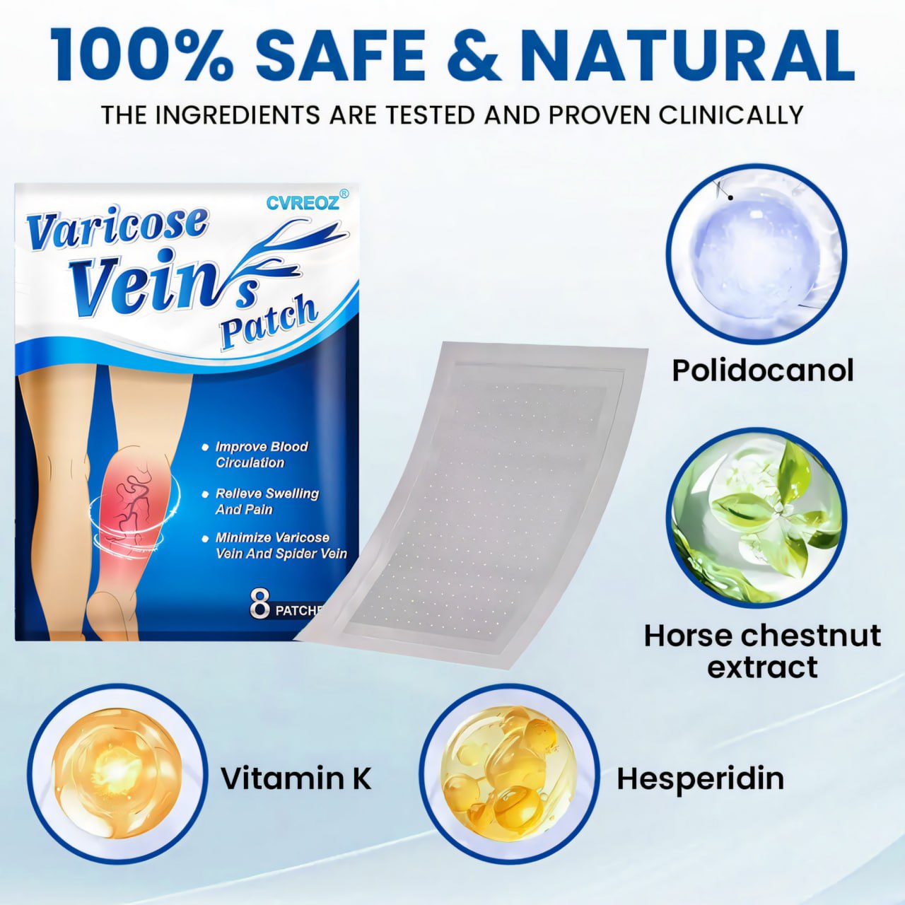 Cvreoz® Varicose Veins Patch🔥Last Sale: 60% OFF⏰