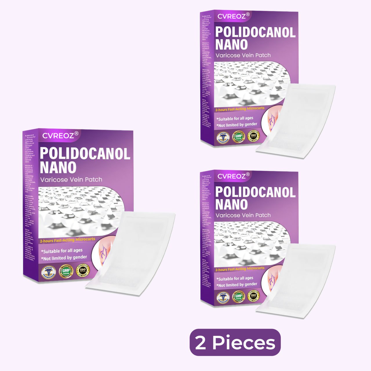 ⏰Last Day Promotion: 60% OFF🔥Crveoz® NanoPoli Varicose Vein Patch.