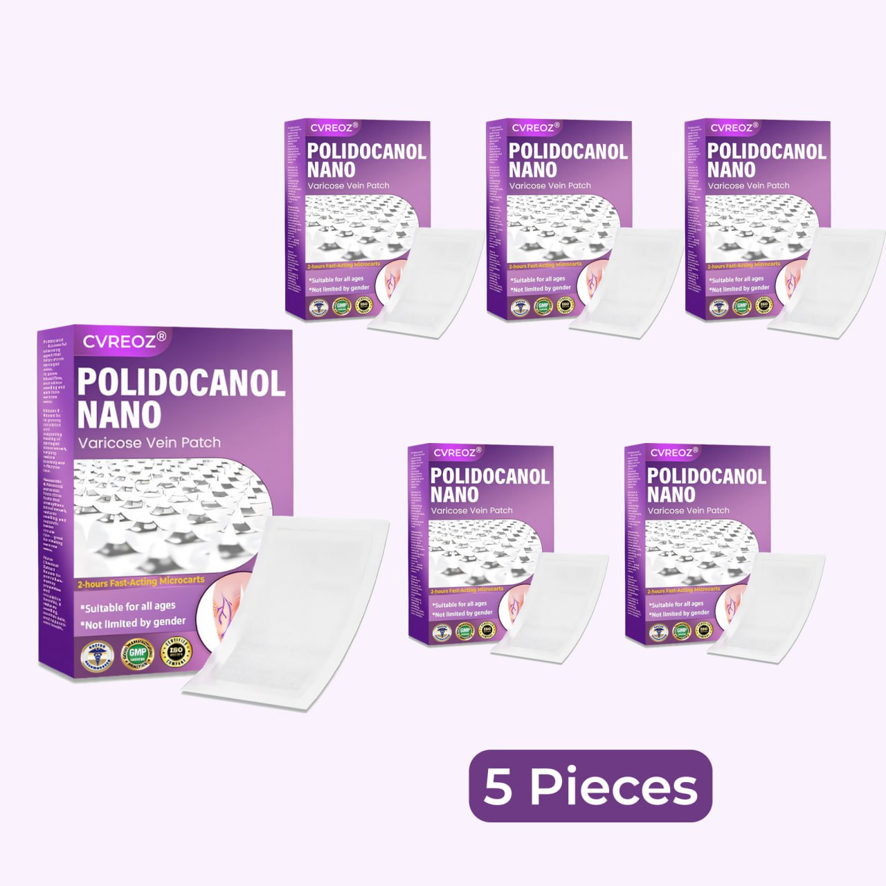 ⏰Last Day Promotion: 60% OFF🔥Crveoz® NanoPoli Varicose Vein Patch.