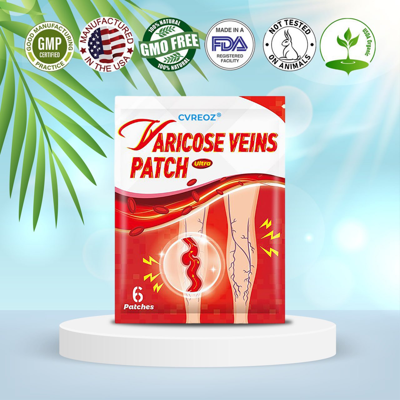 CVREOZ® Varicose Veins Patch Ultra