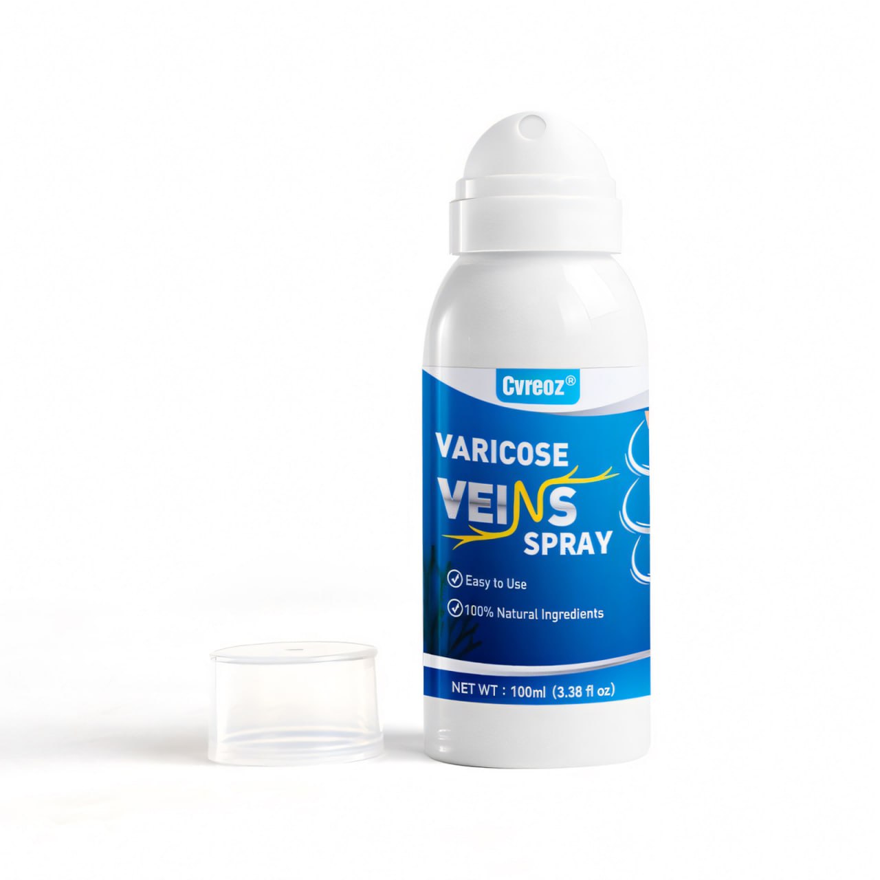 ⏰Last Day Promotion: 60% OFF🔥Cvreoz® VenoAid Varicose Vein Spray