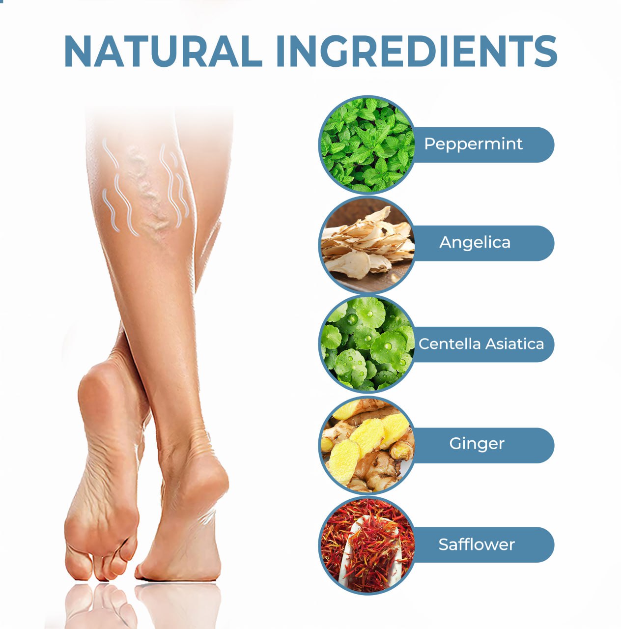 🔥Last Deal: 60% Off🔥 CVREOZ® Herbal Relief Varicose Vein Spray