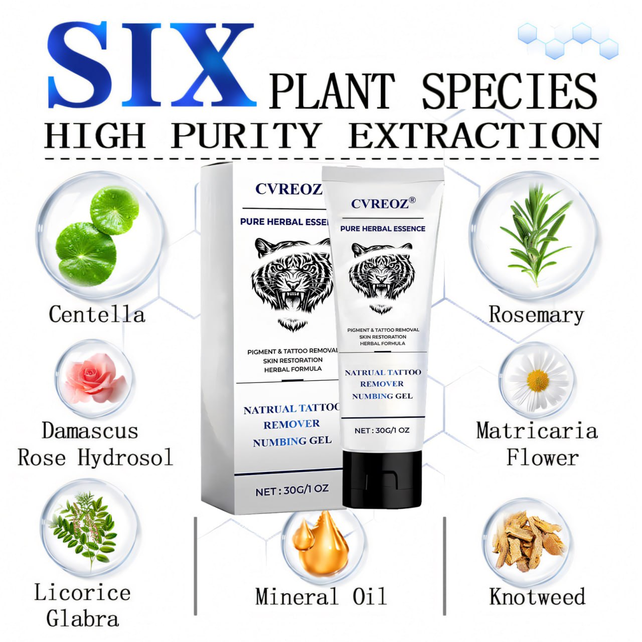 đLimited Offer 60% OFF - CrveozÂź Natural Tattoo Removal Numbing Gel