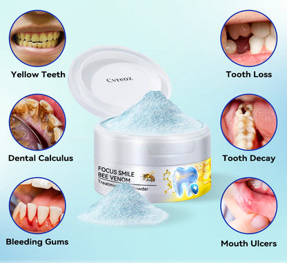 Cvreoz Focus Smile Bee Venom Therapy Oral Powder (👩🏻‍⚕️ADA Recommended Product)