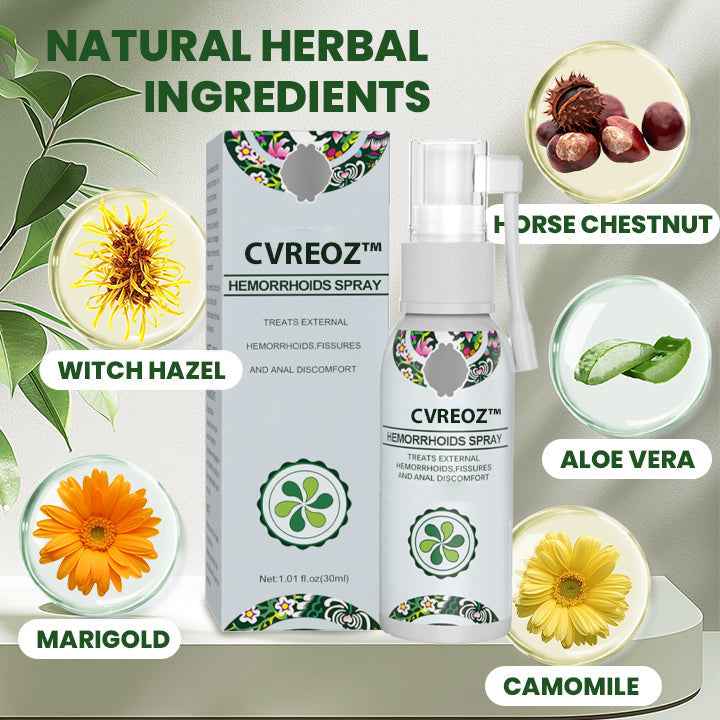 Cvreoz™ Herbal Hemorrhoid Spray 🔥 Limited-time offer 60% 🔥