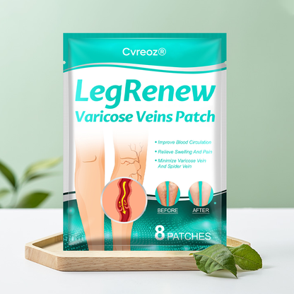 🎉SPECIAL OFFER: 60% OFF This Today Only!🔥 Cvreoz® LegRenew Varicose Veins Patch
