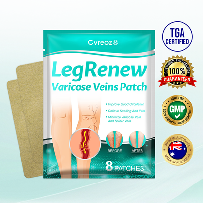 🎉SPECIAL OFFER: 60% OFF This Today Only!🔥 Cvreoz® LegRenew Varicose Veins Patch