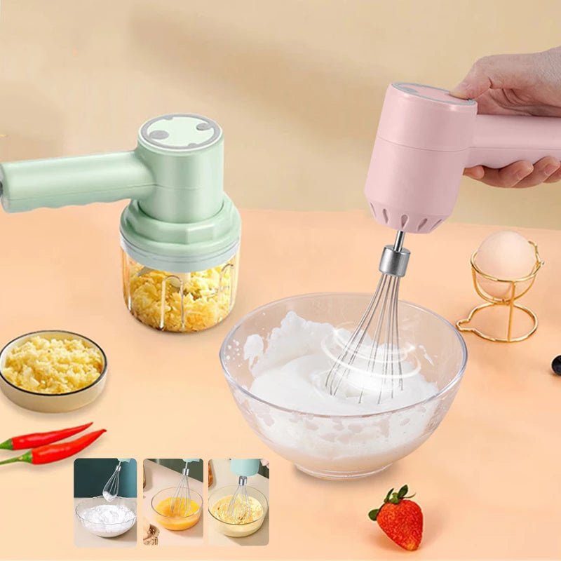 3 in 1 Wireless Mini Automatic Mixer