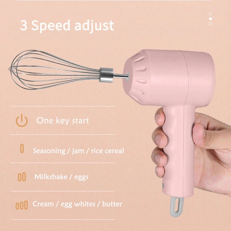 3 in 1 Wireless Mini Automatic Mixer