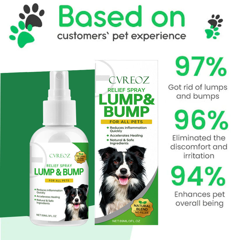 Cvreoz Lumps & Bumps Pet Spray 🔥 70% Limited Discounts