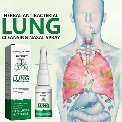 Cvreoz™ Herbal Antibacterial Lung Cleansing Nasal Spray