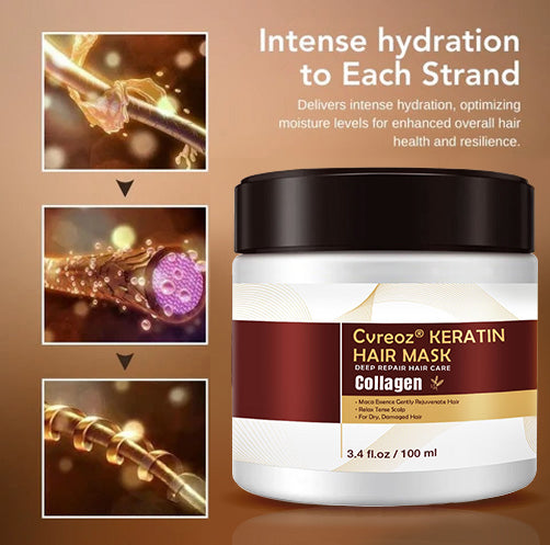 ⏰Just today – Flash Sale 60% OFF🔥Cvreoz® Collagen Hair Treatment