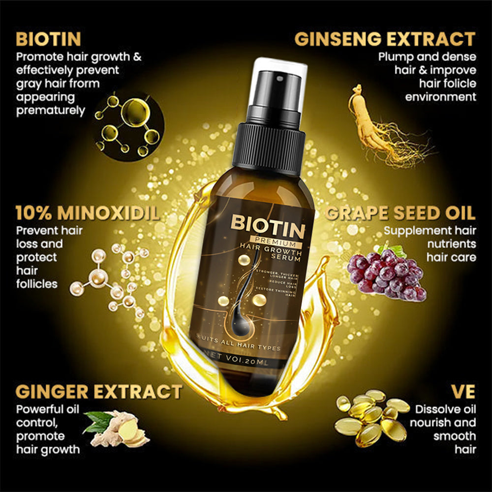 Biotin Premium Hair Booster⏰ SALE ENDS IN 10 MINUTES ⏰