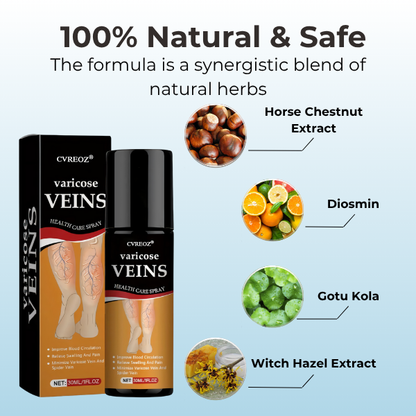 🎉LIMITED OFFER: 60% OFF This Week Only!🔥Cvreoz® Varicose Vein Health Care Spray