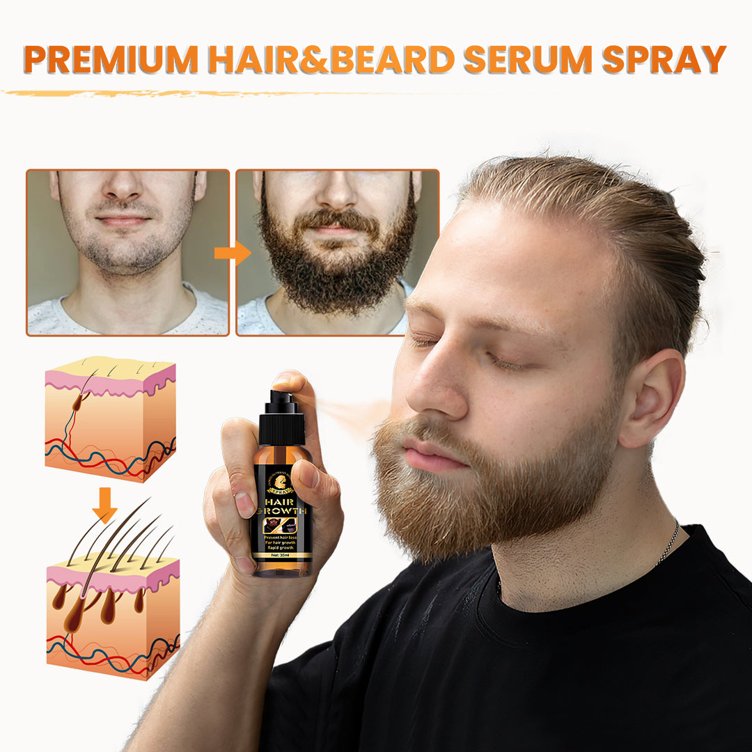 Premium Biotin Hair & Beard Booster Elixir ⏰Last Day Sale Off 70% 💥