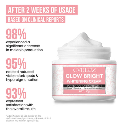 Cvreoz GlowBright Skin Whitening Cream ⏰ SALE ENDS IN 10 MINUTES ⏰