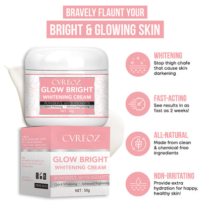 Cvreoz GlowBright Skin Whitening Cream ⏰ SALE ENDS IN 10 MINUTES ⏰