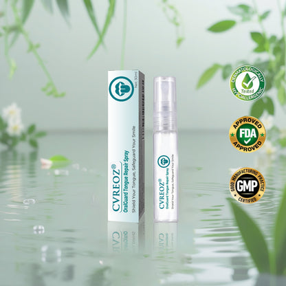 👅 CVREOZ® OralGuard Tongue Repair Spray 🍃 LIMITED OFFER 60% 🔥