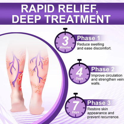 ⏰Last Day Promotion: 60% OFF🔥Crveoz® NanoPoli Varicose Vein Patch.