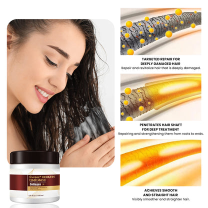 ⏰Just today – Flash Sale 60% OFF🔥Cvreoz® Collagen Hair Treatment