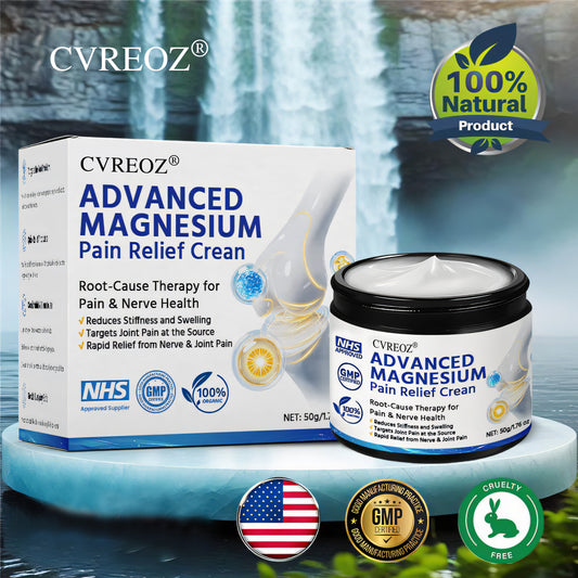 CVREOZ® Advanced Magnesium Pain Relief Cream 💥 Last-Day Promotion: 60% Off 💥