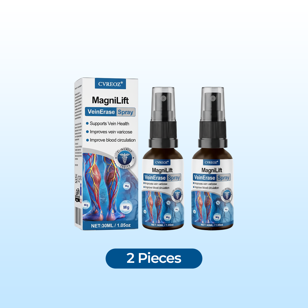 Cvreoz® MagniLift VeinErase Spray