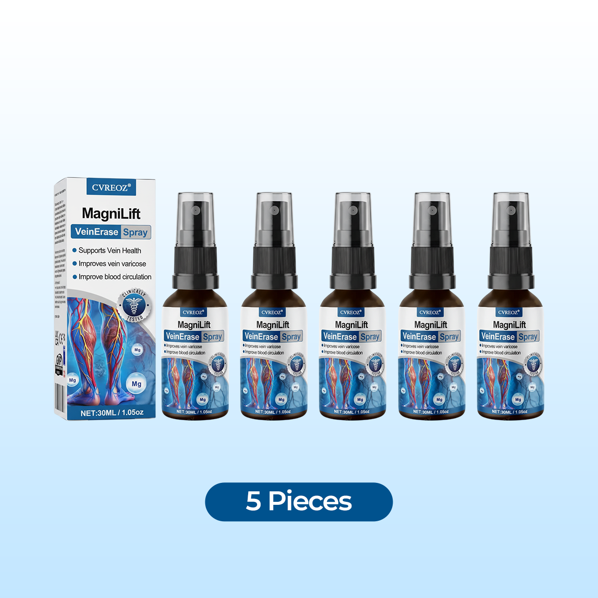 Cvreoz® MagniLift VeinErase Spray