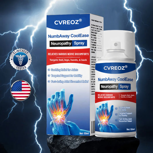 🔥Limited-Time Offer – 60%: Cvreoz® NumbAway CoolEase Neuropathy Spray