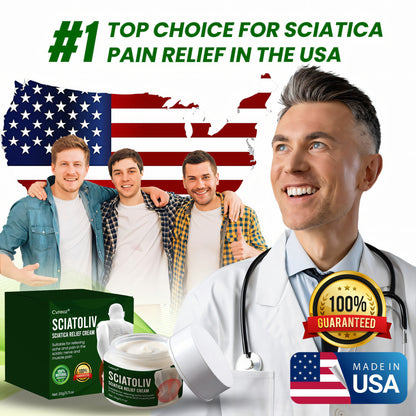 ✨ Special Launch Offer – 60% OFF Today ✨ Cvreoz® Sciatoliv Sciatica Relief Cream