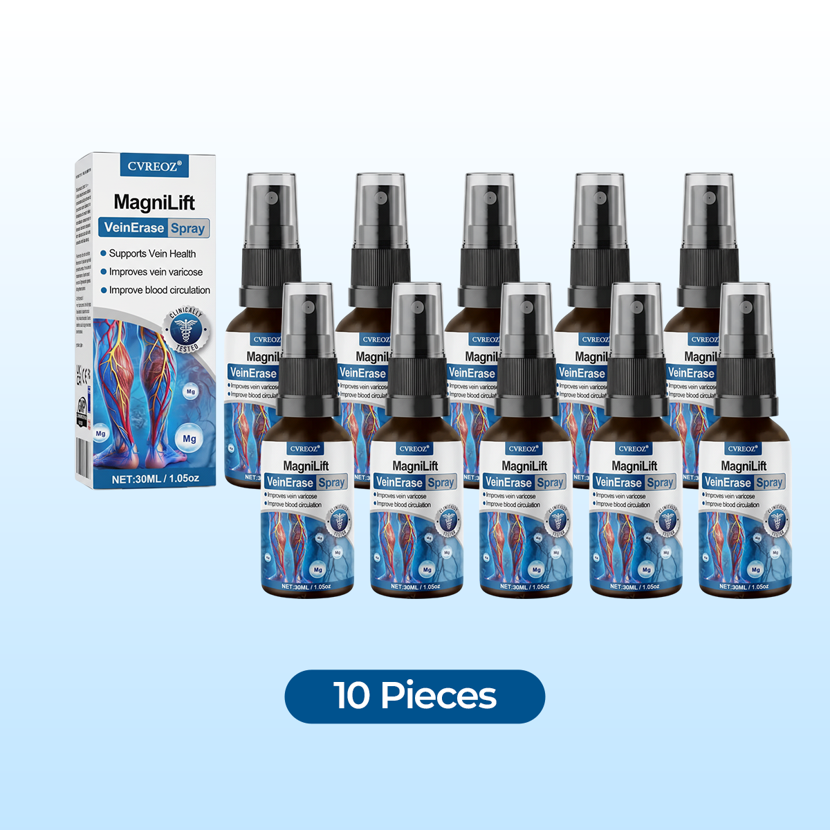 Cvreoz® MagniLift VeinErase Spray