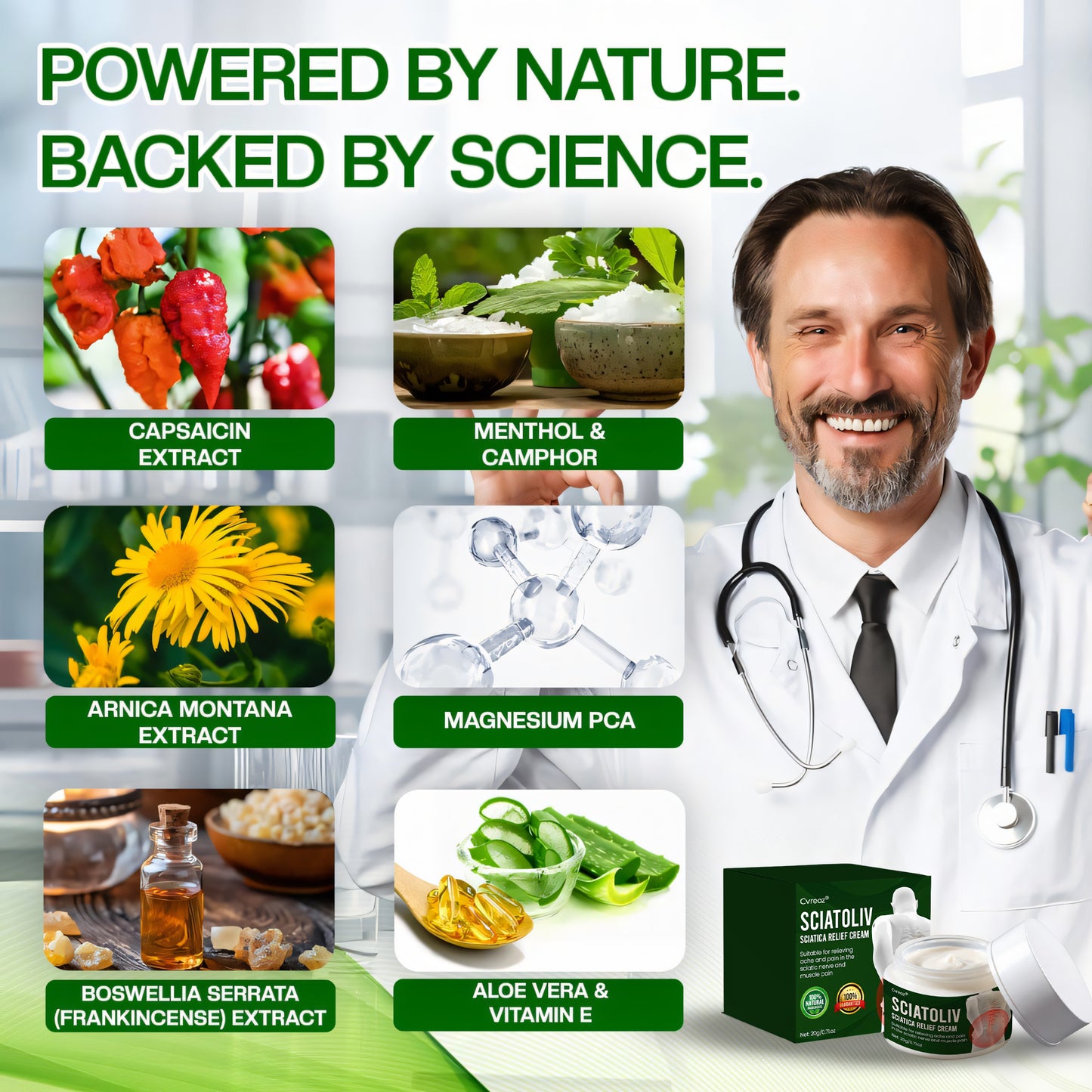 ✨ Special Launch Offer – 60% OFF Today ✨ Cvreoz® Sciatoliv Sciatica Relief Cream