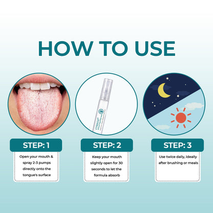 👅 CVREOZ® OralGuard Tongue Repair Spray 🍃 LIMITED OFFER 60% 🔥