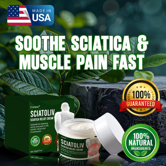 ✨ Special Launch Offer – 60% OFF Today ✨ Cvreoz® Sciatoliv Sciatica Relief Cream