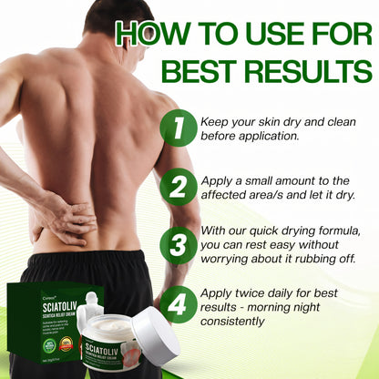 ✨ Special Launch Offer – 60% OFF Today ✨ Cvreoz® Sciatoliv Sciatica Relief Cream