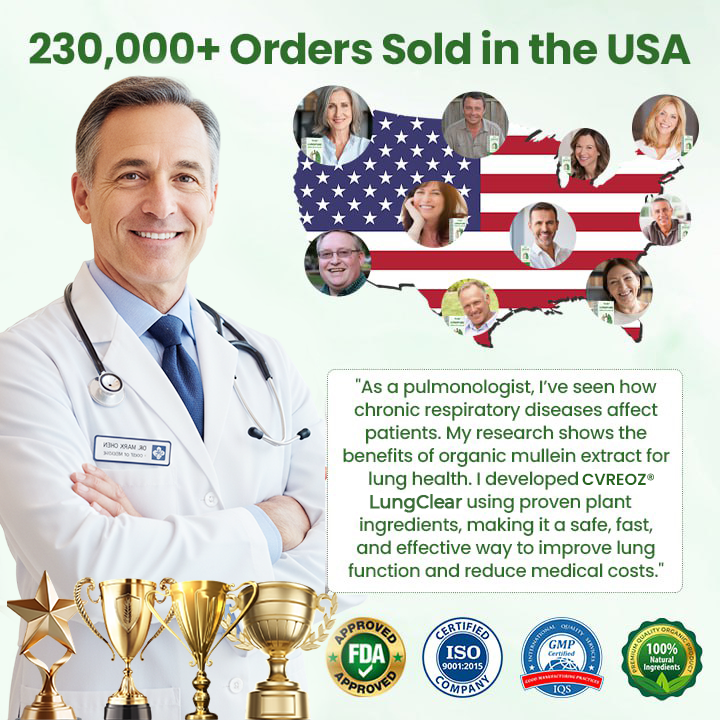 🌿CVREOZ® LungClear Herbal Detox Inhaler 🍃 LAST DAY PROMOTION 60% OFF ⏰