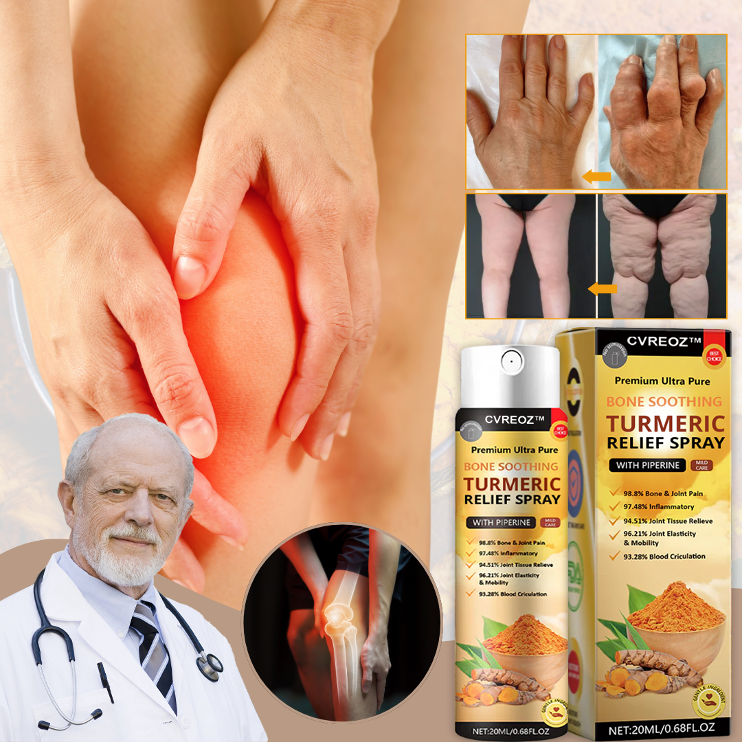 Cvreoz™ Turmeric Arthritis Relief Spray 🚨 Hot Sale – 60% Off Today! 🎁