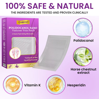 CVREOZ® Polidocanol Nano Varicose Vein Patch 💜⭐ HOT SALE 60% 🤩