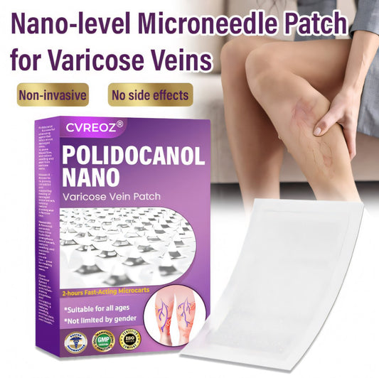 ⏰Last Day Promotion: 60% OFF🔥Crveoz® NanoPoli Varicose Vein Patch.