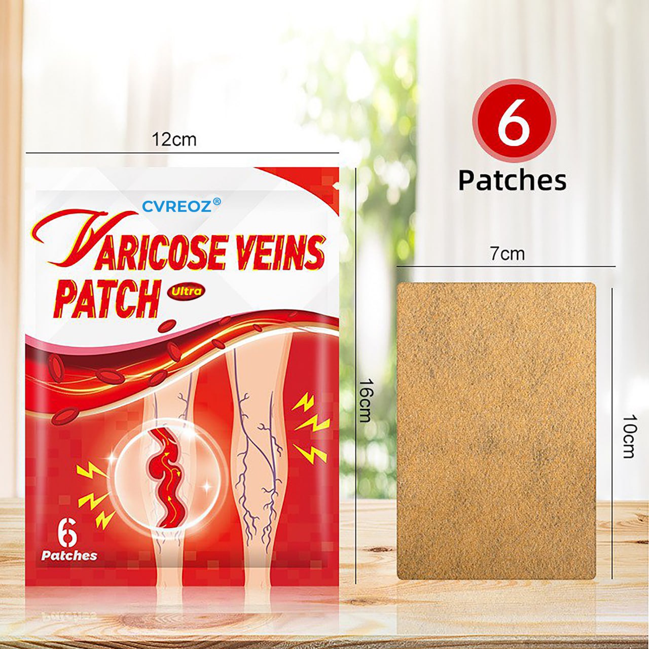 CVREOZ® Varicose Veins Patch Ultra
