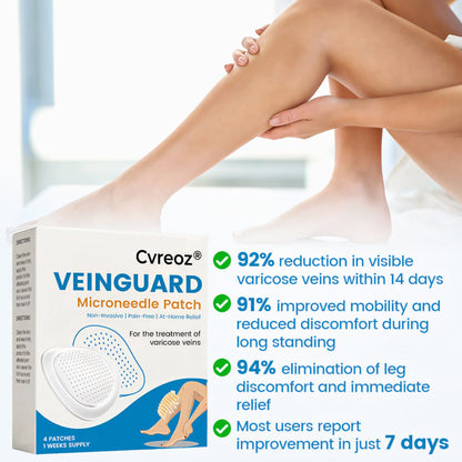 Cvreoz® VeinGuard Microneedle Patch