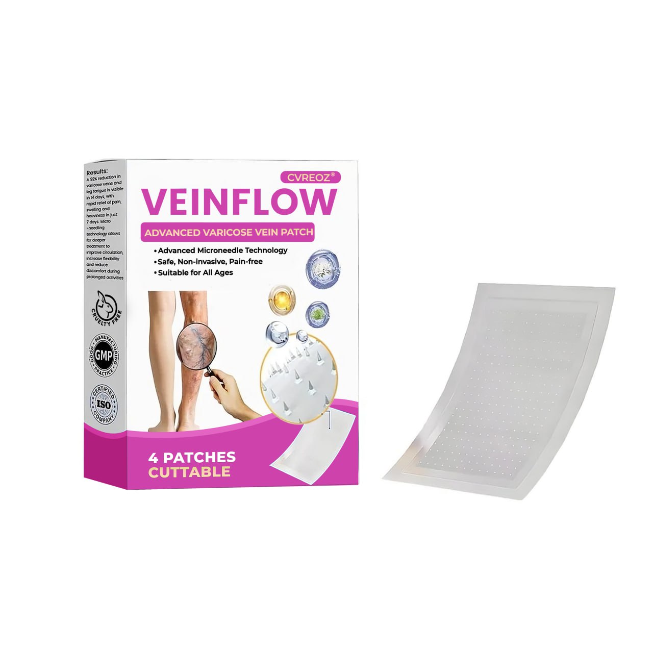 🩷 CVREOZ® VeinFlow Advanced Varicose Vein Patch 🦵🏻UP TO 60% OFF 🔥